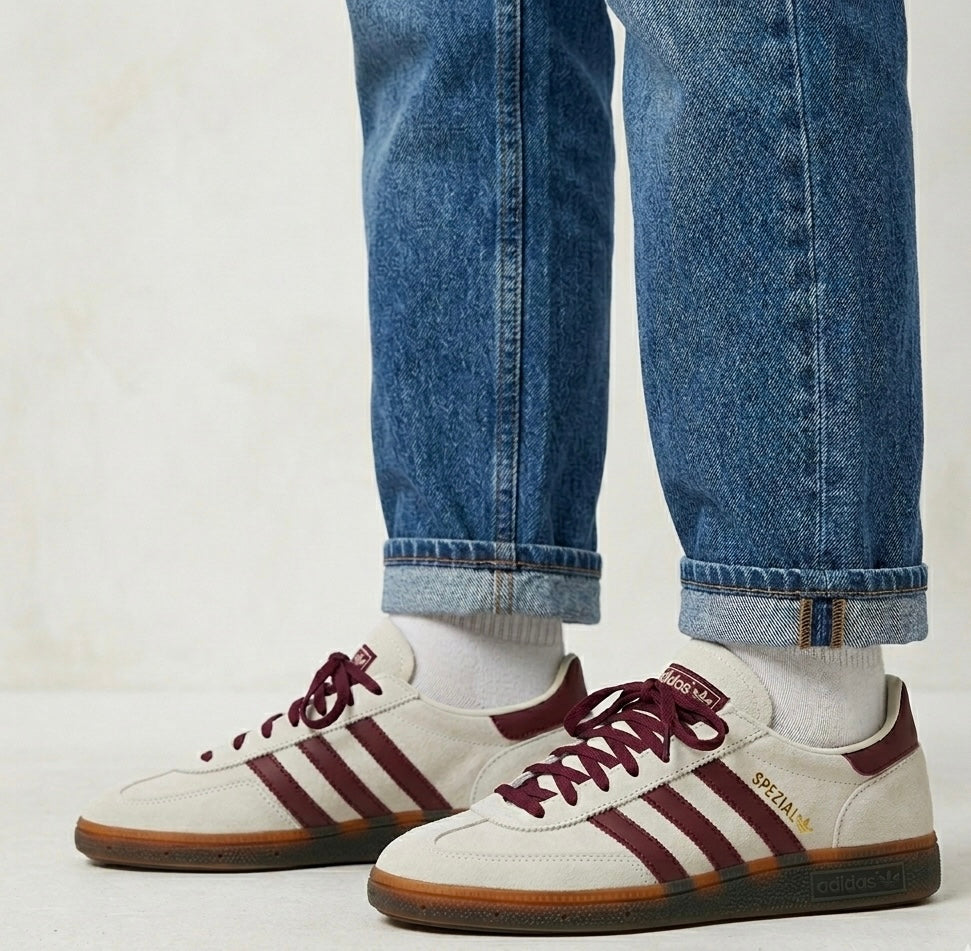 Spezial soft white/bordeaux